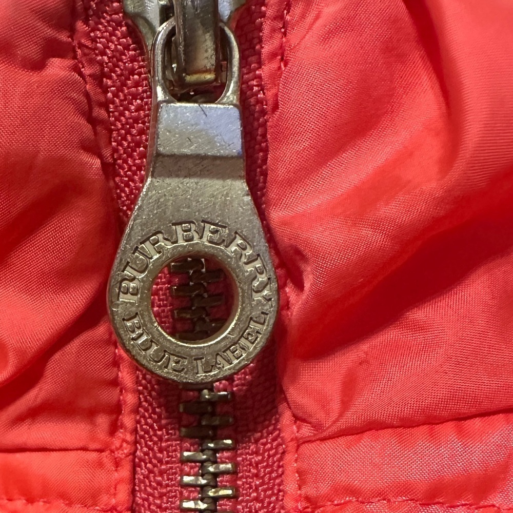 Burberry Blue Label Women's Orange Puffer Jacket - Picture 6 of 10